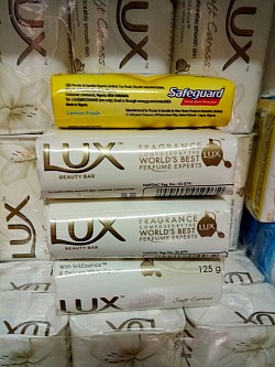 Lux savon (soap)  for soft  and natural health to skin