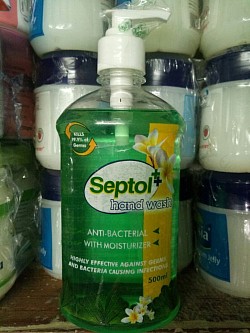 Septol anti bacterial hand wash for germs protection