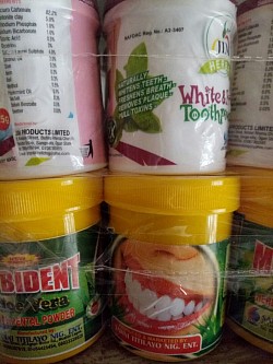 Medicated white and fresh toothpowder for  you N350