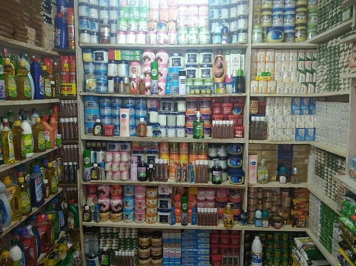 One part out of four of my shop at hadeja road central market kaduna,  shop...7 behind bishara  church